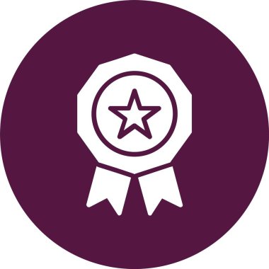 Madalya Kabartma Çemberi Simgesi