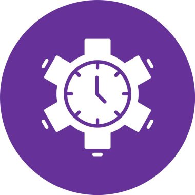 Zaman Kabartma Çemberi Simgesi