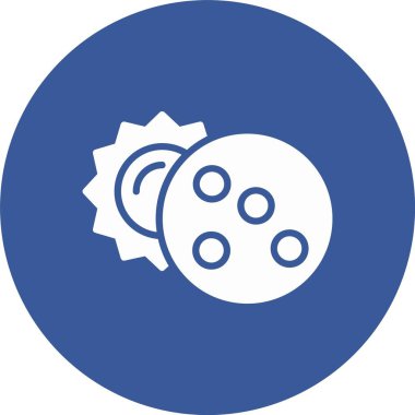 Tutulma Kabartma Çemberi Simgesi