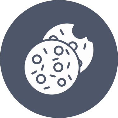 Kurabiyeler Kabartma Çemberi Simgesi