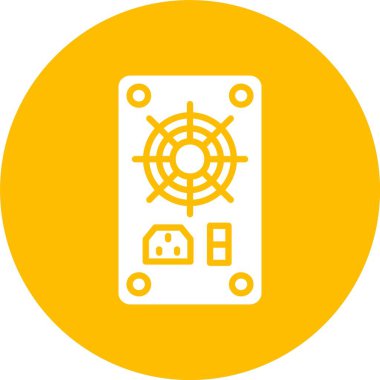 Güç Aracı Kabartma Çemberi Simgesi