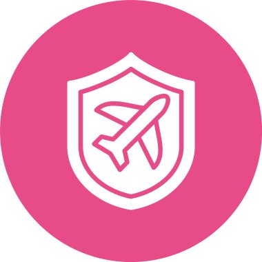 Sigorta Kabartma Çemberi Simgesi