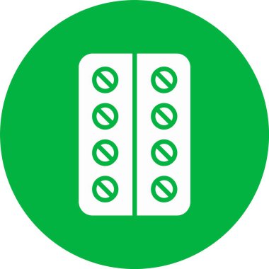 Tablet Kabartma Çemberi Simgesi