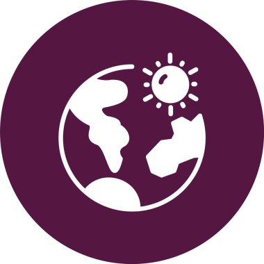 Isı Dalgası Kabartma Çemberi Simgesi