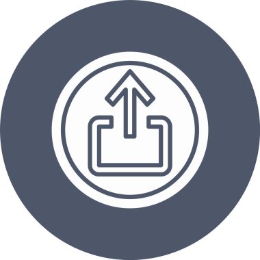 Okun Kabartma Çemberi Simgesini Yükle