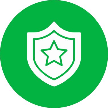 Kalkan Kabartma Çemberi Simgesi