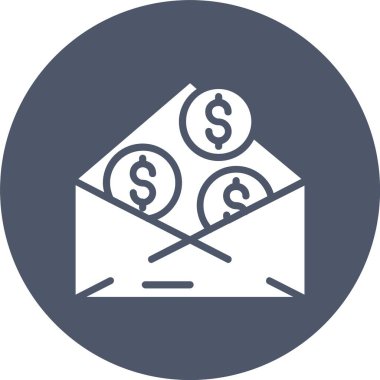 Gelir Kabartma Çemberi Simgesi