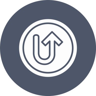 Arrow Kabartma Çemberi Simgesini Aç