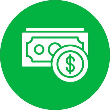 Para Kabartma Çemberi Simgesi