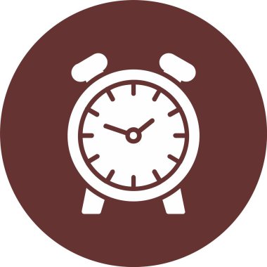 Alarm Saati İşaret Çemberi Simgesi