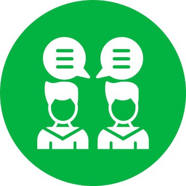 Fikir Kabartma Çemberi Simgesi