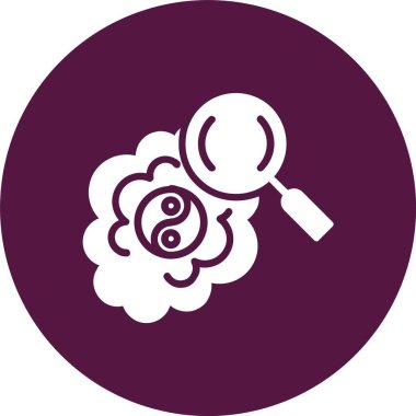 Felsefe Kabartma Çemberi Simgesi