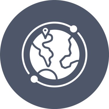 Dünya Kabartma Çemberi Simgesi