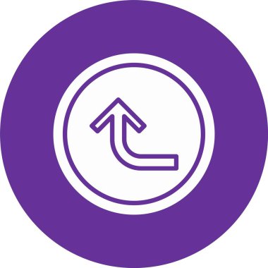 Arrow Kabartma Çemberi Simgesini Kapat