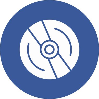 Dvd Kabartma Çemberi Simgesi