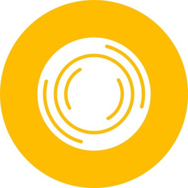 Tabak Kabartma Çemberi Simgesi