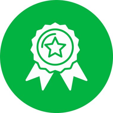 Madalya Kabartma Çemberi Simgesi