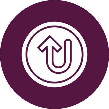 Arrow Kabartma Çemberi Simgesini Aç