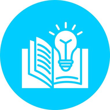 Kitap Bilgeliği Kabartma Çemberi Simgesi