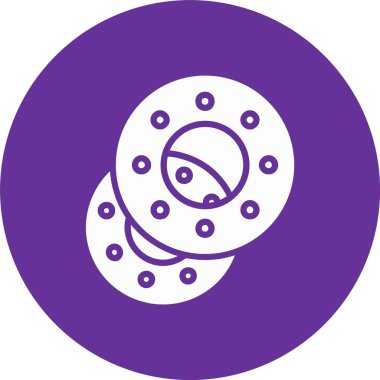 Bisküvi Kabartma Çemberi Simgesi