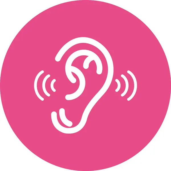 Dinlenen Kabartma Çemberi Simgesi