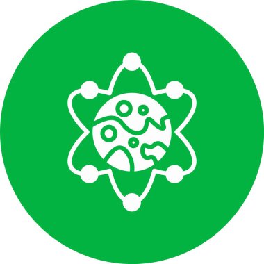 Evren Kabartma Çemberi Simgesi