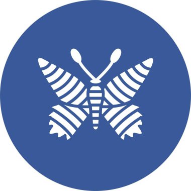 Kelebek Kabartma Çemberi Simgesi