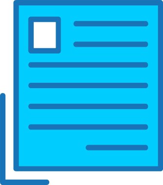 Dolu Mavi Simge Biçimi