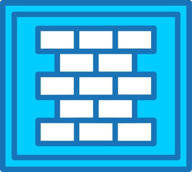 Duvar Dolu Mavi Simge