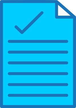 İşaretlenmiş Mavi Simgeyi Kontrol Et