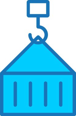 Turna Doldurulmuş Mavi Simge