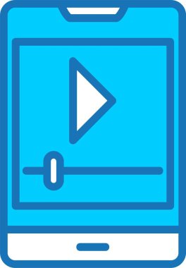 Mavi Simge Doldurulmuş Oyuncu