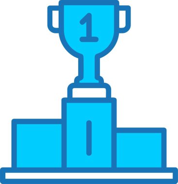 Yarışma İçi Dolu Mavi Simge