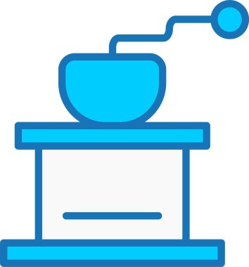 Karıştırıcı Doldurulmuş Mavi Simge