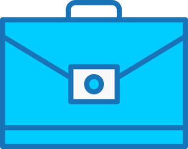 Mavi Simge Doldurulmuş Dosya