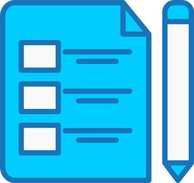 Dolu Mavi Simge Biçimi