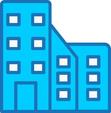 Dolu Mavi Simge Binası