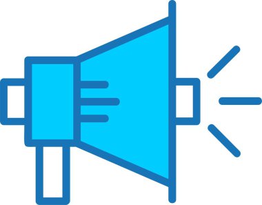 Mavi Simge Doldurulmuş Pazarlama