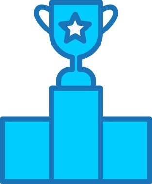 Podyum Dolu Mavi Simge