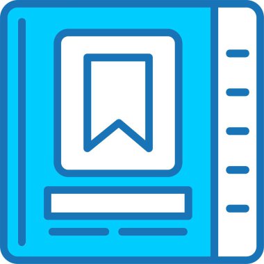 Yer İmi Dolu Mavi Simge