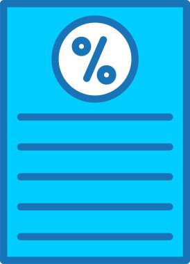 İçi Dolu Mavi Simge