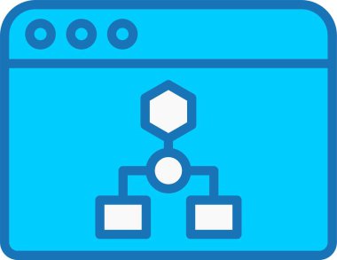 Mavi Simge Dolu Algoritma