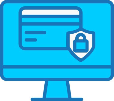 Mavi Simge Doldurulmuş Ödeme