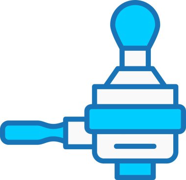 Portafilter Mavi Simgeyi Doldurdu