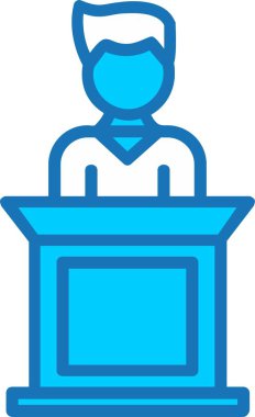 Podyum Dolu Mavi Simge