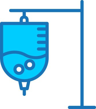 Doldurulmuş Mavi Simge