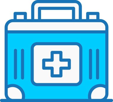 Mavi Simge Doldurulmuş İlk Yardım