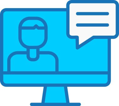 Rota Dolu Mavi Simge