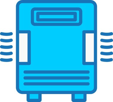 Mavi Simge Doldurulmuş Hava Temizleyici