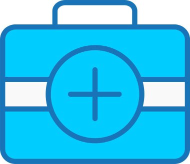 Mavi Simge Doldurulmuş İlk Yardım